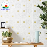 Xốp dán tường hoa văn sang trọng đẳng cấp - 1 miếng