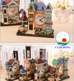 Đồng hồ ngôi nhà ước mơ rực rỡ màu sắc nổi bật ý nghĩa và sang trọng