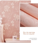 Giấy dán tường Hàn Quốc họa tiết hoàng gia sang trọng cuộn dài 6m rộng 0.53m