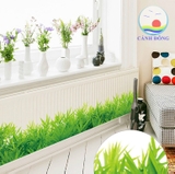 Giấy dán tường cỏ xanh