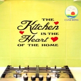 Giấy dán tường hạnh phúc THE KITCHEN IS THE HEART OF THE HOME