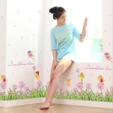 Giấy Dán Tường Hoa Bồ Công Anh Khung Cảnh Lãng Mạn Và Đầy Thơ Mộng