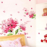 Giấy Dán Tường Hoa Đào Nở Rộ Xinh Tươi Và Tràn Đầy Sắc Màu