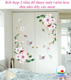 Giấy dán tường HOA MẪU ĐƠN - CÁ CHÉP HỶ LỘC SANG TRỌNG