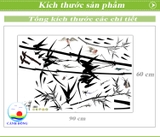 Giấy dán tường PHONG CẢNH THIÊN NHIÊN TRE BÊN HỒ CÁ