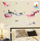 Giấy dán tường PHONG CẢNH THIÊN NHIÊN trang trí phòng sang trọng