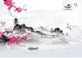 Giấy dán tường PHONG CẢNH THIÊN NHIÊN trang trí phòng sang trọng