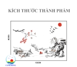 Giấy dán tường phòng khách NON NƯỚC HỮU TÌNH