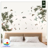 Giấy dán tường phòng ngủ phong thủy PHONG CẢNH THIÊN NHIÊN
