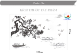 Giấy dán tường trang trí nội thất Á ĐÔNG PHONG CẢNH SANG TRỌNG