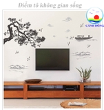 Giấy dán tường trang trí nội thất Á ĐÔNG PHONG CẢNH SANG TRỌNG