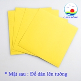 Gương dán tường trang trí không gian phòng sang trọng gồm 4 miếng