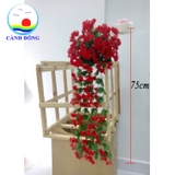 Chùm hoa trang trí chất liệu vải như thật