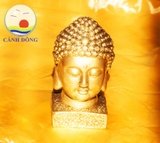 Tượng Phật - Đầu Phật 9 cm trang trọng