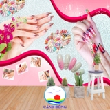 Tranh Dán Tường Nail Spa Beauty Trang Trí Salon Sang Trọng