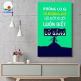 Decal dán tường không có gì là không thể với một người luôn biết cố gắng - dán kính, gỗ, trang trí phòng tạo động lực - in theo size yêu cầu trên nhiều chất liệu - sẵn keo dán dễ