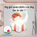 Tranh dán tường truyền động lực Hãy gửi muộn phiền vào đây cho tớ nhé in size theo yêu cầu