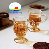 Ly cốc thủy tinh vintage hoàng gia sang trọng