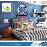 Bảng treo cửa welcome dạng phao trang trí nhà đẹp ấn tượng