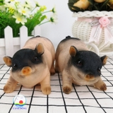 Quà tặng mô hình heo trang trí dễ thương sang trọng size lớn như thật