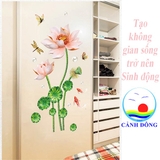 Decal dán tường hoa combo sang trọng