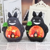 Tượng totoro trang trí có đèn phát sáng