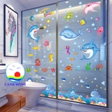 Decal dán tường cho bé thế giới đại dương phong phú đáng yêu