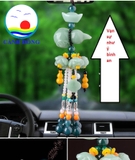 Dây treo xe hơi hồ lô chữ phúc vạn sự như ý