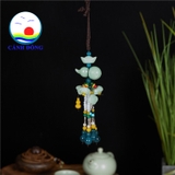 Dây treo xe hơi hồ lô chữ phúc vạn sự như ý