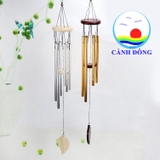 Chuông gió chiếc lá may mắn 6 thanh sang trọng