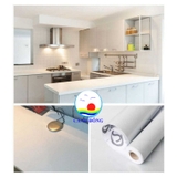 Decal dán bếp màu trơn bóng phủ nhũ sang trọng chống thấm