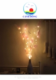 Bó hoa đèn Led cắm bình trang trí phòng ngủ lung linh