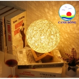 Đèn bàn qua cầu mây bầu trời đầy sao lấp lánh