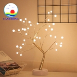Đèn cây để bàn bóng led rực rỡ di chuyển tiện lợi