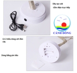 Đèn cây để bàn bóng led rực rỡ di chuyển tiện lợi