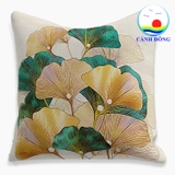 Gối tựa sofa hình lá sang trọng trang trí nội thất