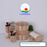 Chân nến pha lê phong cách hoàng gia quý tộc