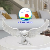 Tượng cô gái thiên thần 18cm đầy nghệ thuật