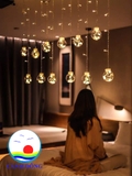 Đèn trang trí chùm đèn led bóng tròn ánh sáng lãng mạn