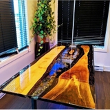 Bàn gỗ Epoxy Resin cao cấp bàn gỗ đổ keo thiết kế theo yêu cầu