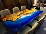 Bàn gỗ Epoxy Resin cao cấp bàn gỗ đổ keo thiết kế theo yêu cầu