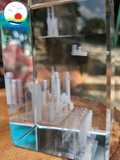 Quà lưu niệm pha lê SAN FRANCISCO Chạm Khắc 3D - Quà Lưu Niệm Sang Trọng