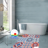 Decal dán bếp giả gạch men in họa tiết đẹp dán tường, gỗ, kính trang trí nhà tắm, tủ, phòng xinh- in theo size yêu cầu trên nhiều chất liệu - sẵn keo dán dễ