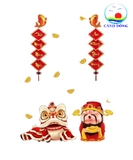 Decal dán kính trang trí Tết Chúc mừng năm mới an khang thịnh vượng dán tường, gỗ - in theo size yêu cầu trên nhiều chất liệu - sẵn keo dán dễ