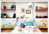Decal dán tường trẻ em động vật vui nhộn trang trí trường mẫu giáo , phòng trẻ sinh động dán trên tường, kính, gỗ