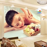 Tranh dán tường SPA massgage trang trí sang trọng dán tường, kính, gỗ - sẵn keo dán dễ- in size theo yêu cầu trên nhiều chất liệu