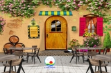 Tranh trang trí quán cafe, trà sữa, nhà hàng, quán ăn ấn tượng, độc đáo và sang trọng -dán kính, tường , gỗ - in theo size yêu cầu trên nhiều chất liệu - sẵn keo dán dễ.