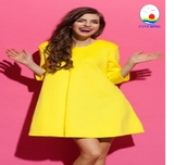 Trang trí cửa hàng thời trang đẹp sang trọng ấn tượng - Tranh dán tường, kính, gỗ cô gái chào đón mua sắm - -  in size theo yêu cầu trên nhiều chất liệu - sẵn keo dán dễ