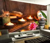 Tranh trang trí SPA massage chăm sóc da mặt thư giãn đẹp độc đáo, sang trọng dán tường, kính, gỗ - sẵn keo dán dễ- in size theo yêu cầu trên nhiều chất liệu bạt, pvc, vải treo