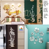 Cắt chữ, ảnh gương dán tường theo yêu cầu trang trí sang trọng - cắt mica, alu, poly